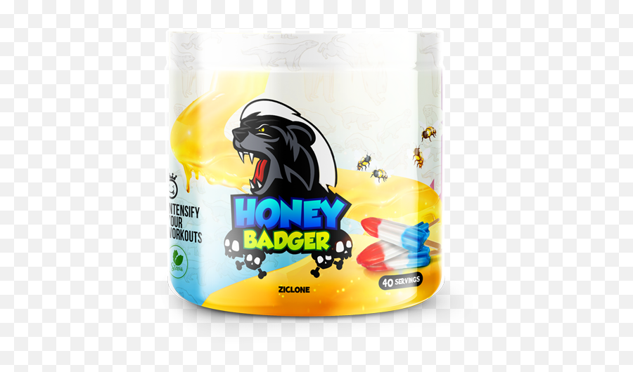Yummy Sports - Supplements With Awesome Taste And Results Honey Badger Yummy Sports Emoji,Honey Badger Emoticon
