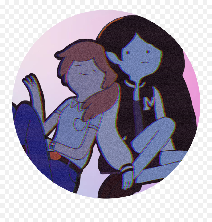 Bubbline Marceline Sticker - Adventure Time Aesthetic Emoji,Tortilla Emoji