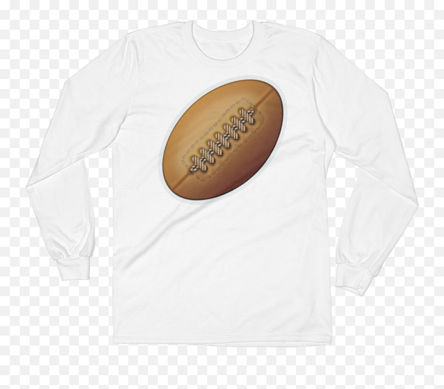 Download Menu0027s Emoji Long Sleeve T - Shirt Touch Football Long Sleeve,Football Emoji