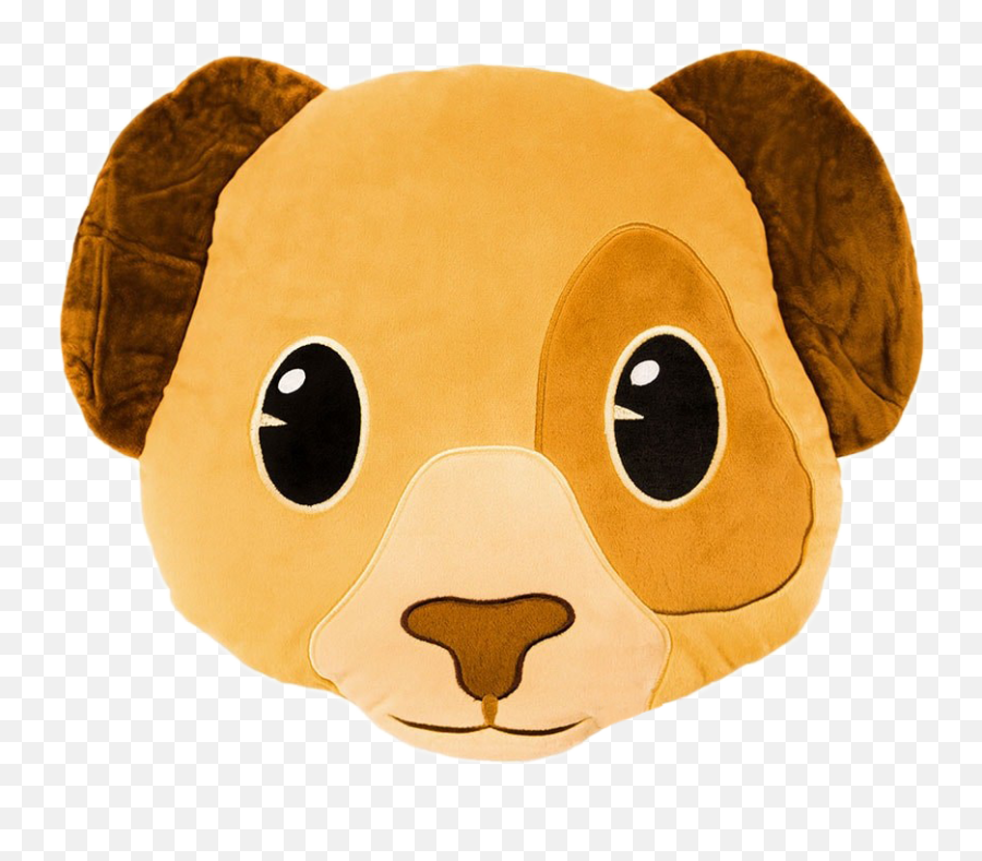 Emoji Cushion - Puppy Soft,Biting Lip Emoji