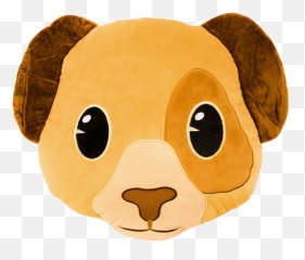 Emoji Cushion - Puppy Soft,Biting Lip Emoji