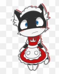 Download Morgana Maid U0026 Butler Dlc - Persona 5 Morgana Maid Fan Art Morgana Persona 5 Emoji,Morgana Persona 5 Emoticon