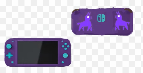 A Mock Up Of A Nintedo Switch Lite - Nintendo Switch Lite Pack Fortnite Emoji,Fornite How To Htrow Emoticons