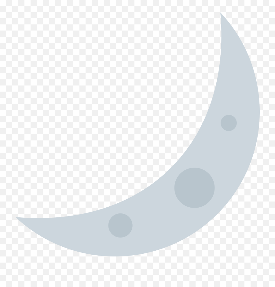 Crescent Moon - Crescent Moon Emoji Twitter,Moon Emoji