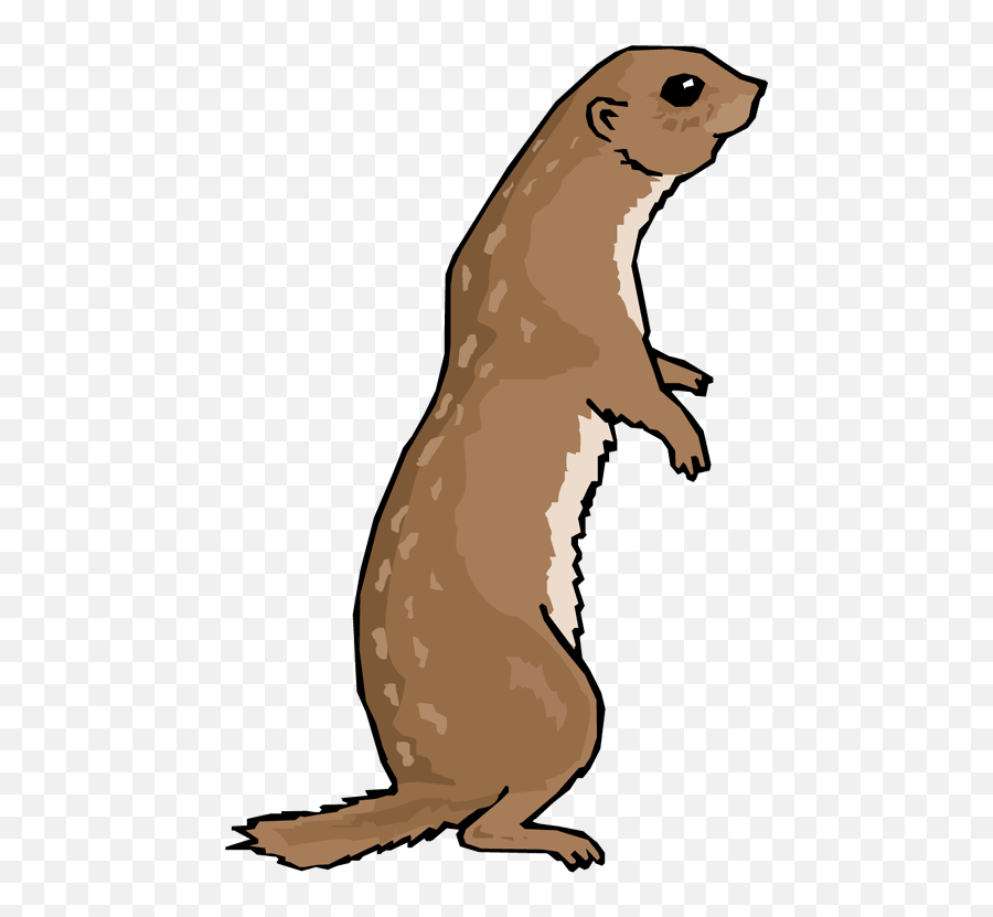 Prairie Dog Clip Art - Prairie Dog Clipart Emoji,Emoticon Sea Otter