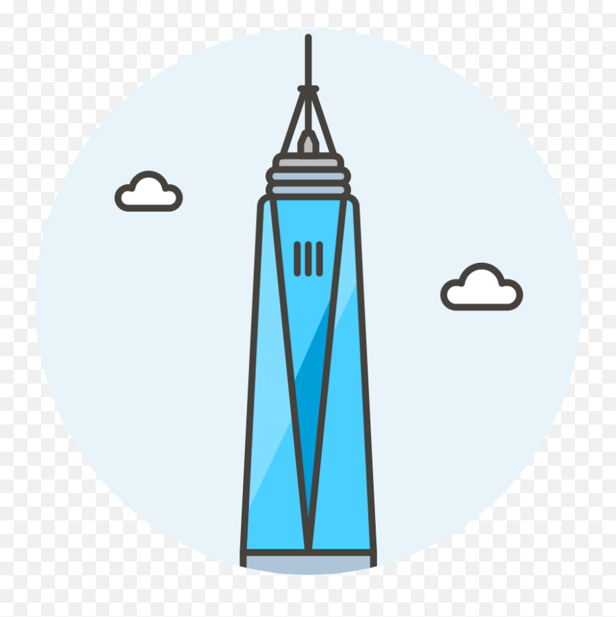 World Trade Center - One World Trade Center Emoji,Khanda Emoji