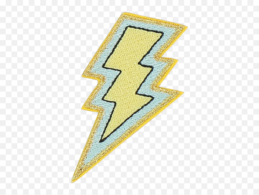 Classic Patches - Stoney Clover Lane Transparent Lightning Bolt Stickers Emoji,Lightning Bolt Emoticon