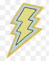 Classic Patches - Stoney Clover Lane Transparent Lightning Bolt Stickers Emoji,Lightning Bolt Emoticon