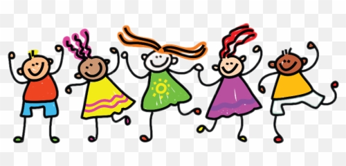 Kids Cartoon Diversity Happy Play Sticker By Janet - Cartoon Dance Kids Emoji,Diverse Emoji Sticker