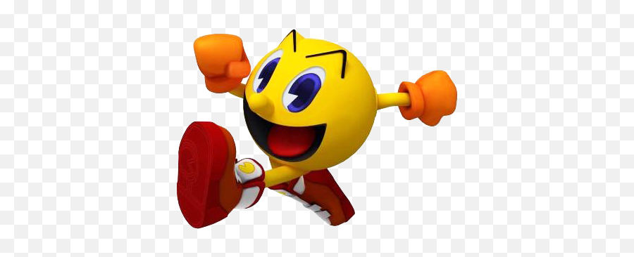 Icon Video Game Mascots - Pac Man 2010 Emoji,Pac Man Emoticon