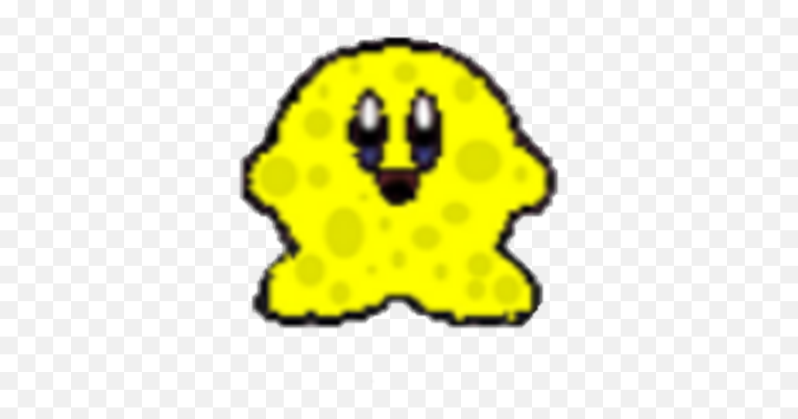 Cheese Kirby - Roblox Dot Emoji,Kirby Emoticon