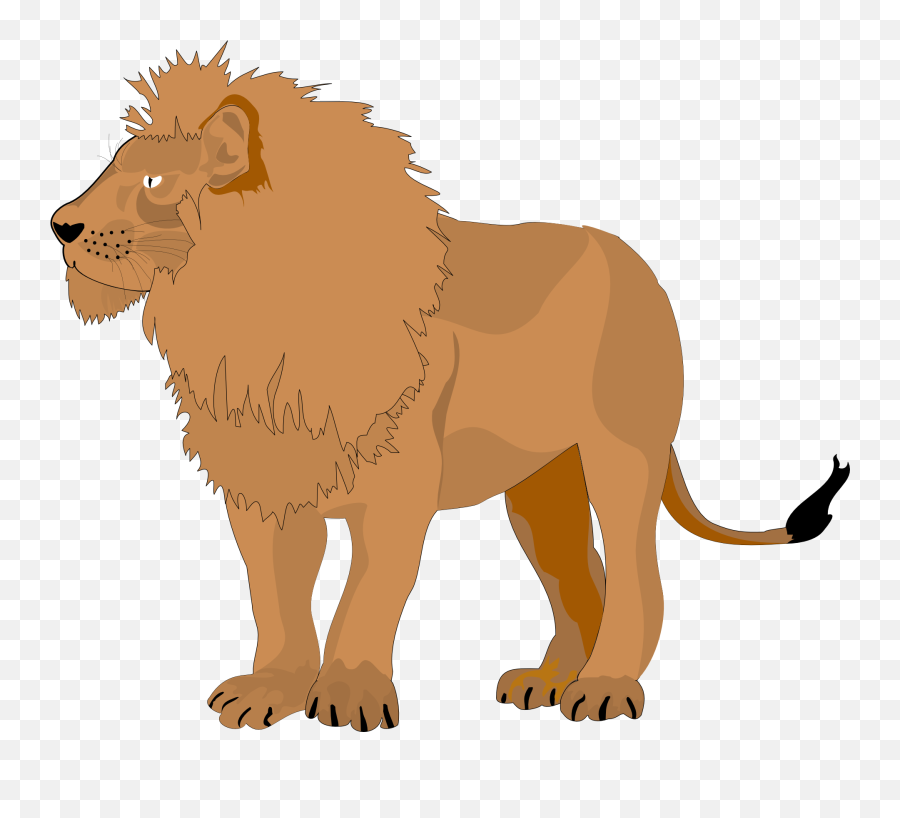 Brown Pride Lion Drawing Free Image Download - Brown Lion Clipart Emoji,Lions Mastering Emotions