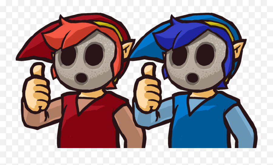 Doppel - Zelda Tri Force Heroes Emotes Emoji,Zelda Triforce Heroes Emotion Sprite