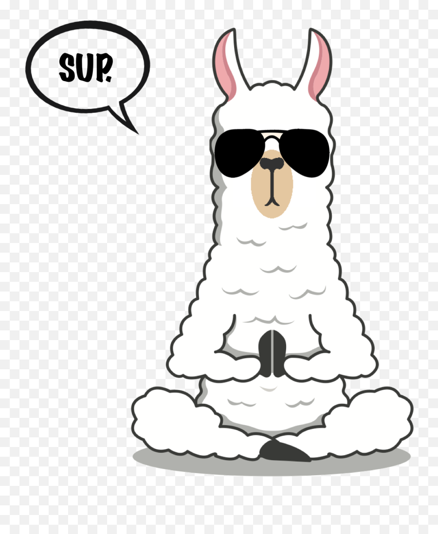 Llama Focus And Structure To Get Work Done - Lama Namaste Emoji,Llama Emoji