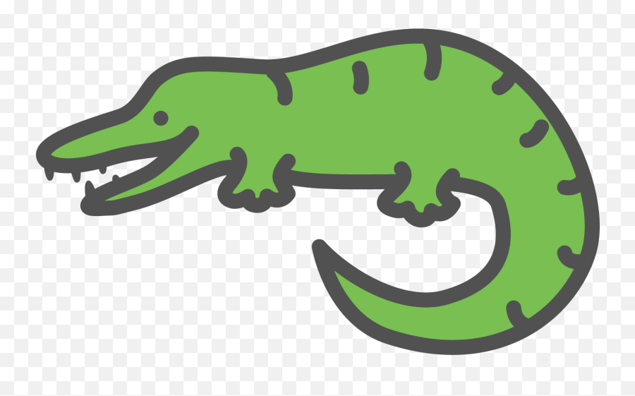 Simple Colours - Animal Figure Emoji,100 Pics Quiz Emojis Crocodile Emoji