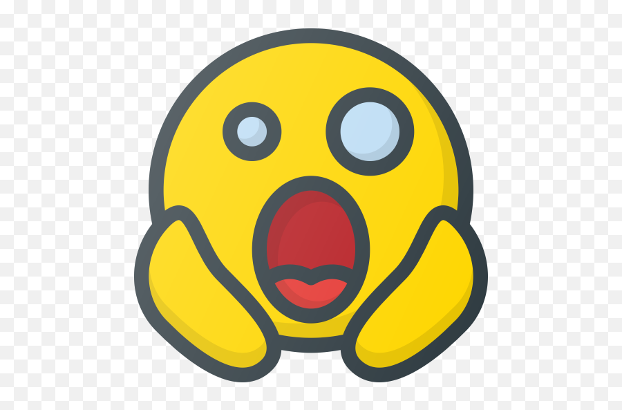 Death Emoji Emote Emoticon - Scared Icon,X D Emoticons