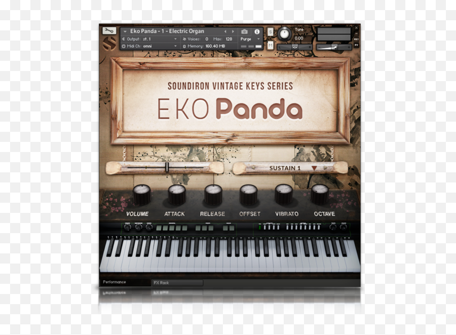 Soundiron Eko Panda A Vintage 61 - Key Synthesizer For Kontakt Emoji,Key And Emotions Piano