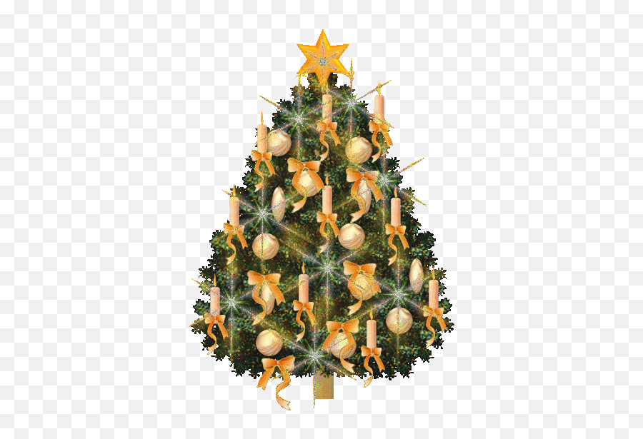 Christmas Trees Graphic Animated Gif - Graphics Christmas Emoji,Facebook Christmas Comment Emoticons