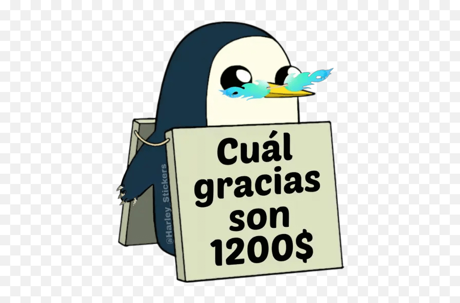 Pingüino Gunter Cartel 2 Emoji,Emojis De Whatsapp Sarcastico