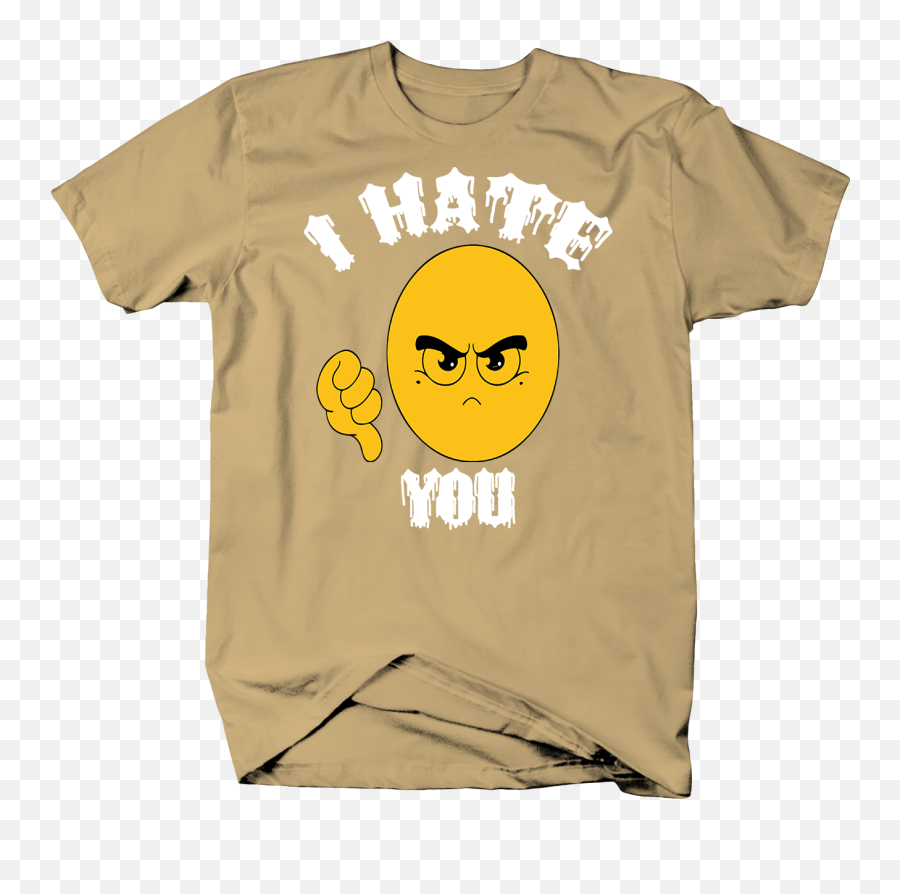 Download I Hate You Funny Emoji T Shirt - Shirts By Sarah George Washington Gun Shirt,Funny Emoji