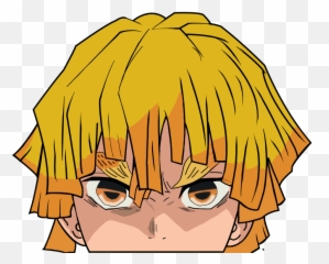 Zenitsu Peeker Emoji,Crying Boar Emoji