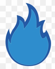 Partypoker Emoji,Blue Flame Emoji