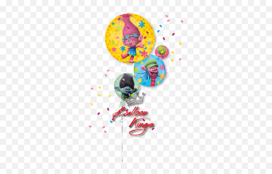 Poppy Trolls - Balloon Kings Emoji,Ttroll Emoji 2022