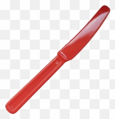 Cubiertos Plasticos Rojos Emoji,Chuchillo Emojis