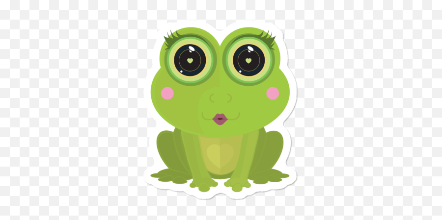 Best Frog Stickers Design By Humans Emoji,Worry The Frog Emoji