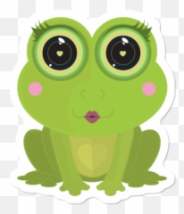 Best Frog Stickers Design By Humans Emoji,Worry The Frog Emoji