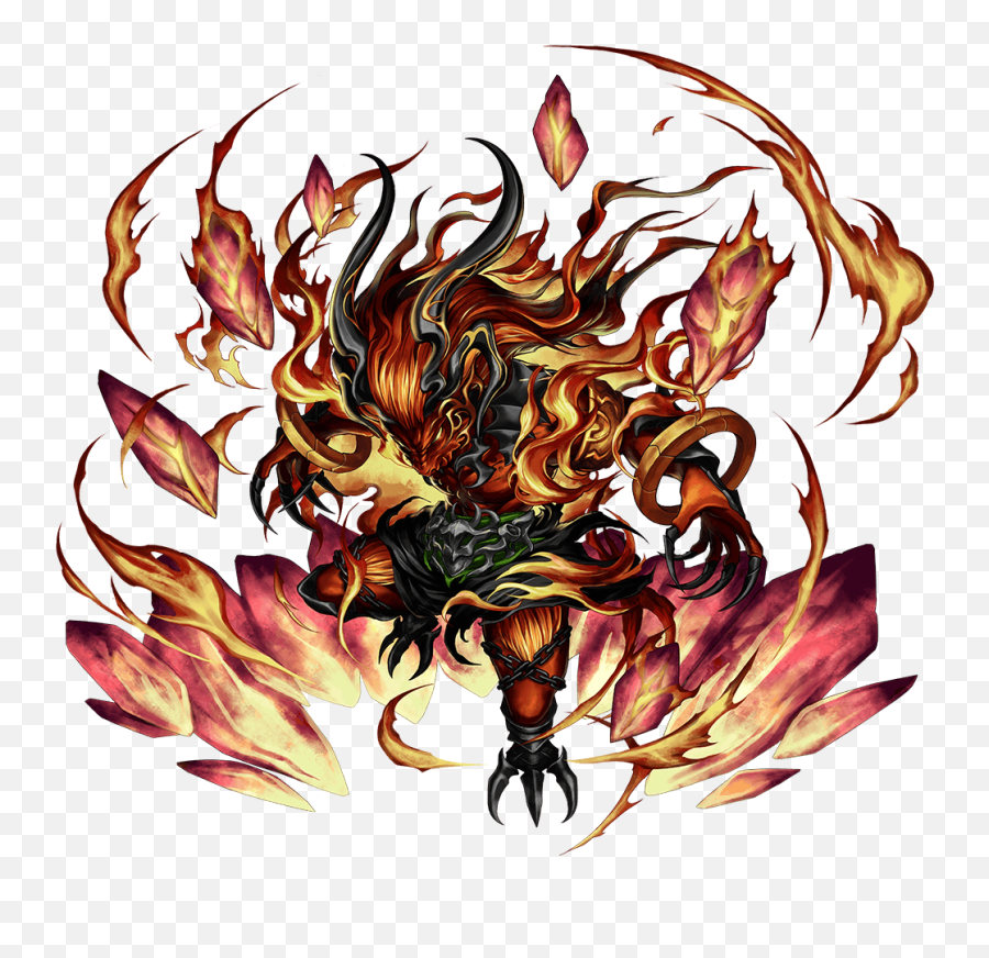 Pnglib - Final Fantasy Ifrit Emoji,Unison League Emojis