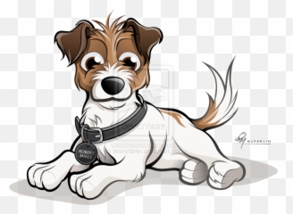 Pawprint Clipart Jack Russell Terrier - Jack Russel Terrier Drawing Emoji,Jack Russell Emoji