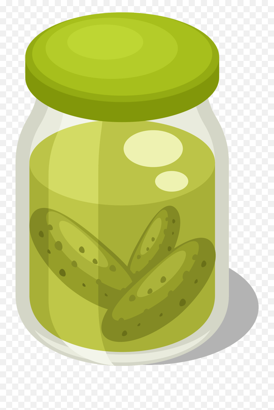 Cucumbers In Jar Clipart - Transparent Background Pickle Jar Clipart Emoji,Mason Jar Emoji