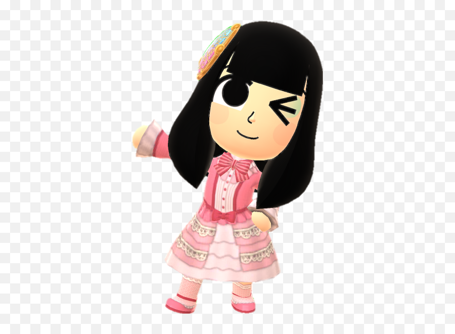 Alysa Miitomo Miifoto Mii Character - Girly Emoji,Miitomo Emoji