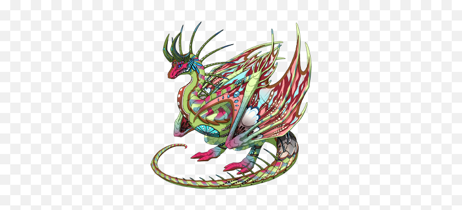 One Of A Kind Dragons Dragon Share Flight Rising - Dragon Emoji,Trillian Emoji