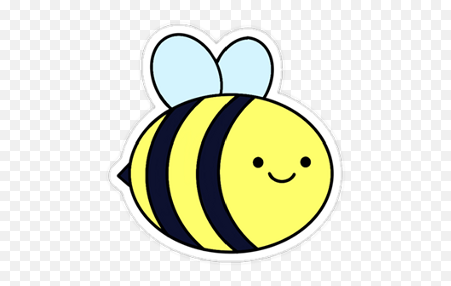 Adventure Time - Cute Bee Sticker Emoji,Finn Jake Emoticon