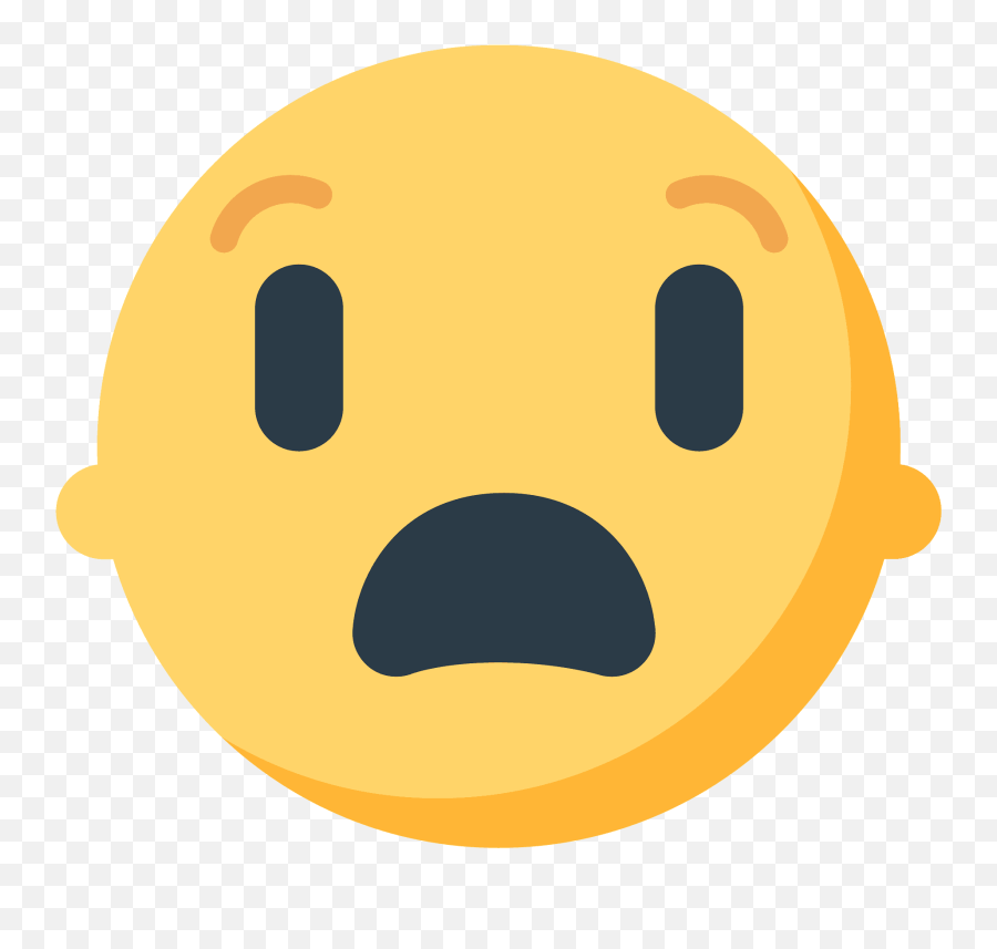 Fearful Face Emoji Clipart - Mozilla Fearful Emoji,Confounded Emoji