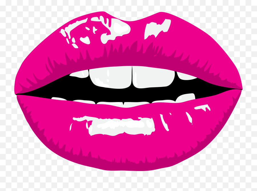 Free Photo Lipstick Mouth Lips Girl Fashion Kiss Pink - Max Pink Lips Png Emoji,Biting Lip Emoji