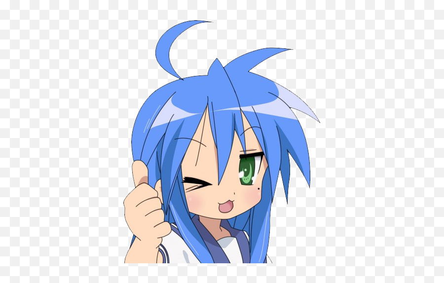 Thumbs Up - Lucky Star Thumbs Up Emoji,Anime Thumbs Up Emoji
