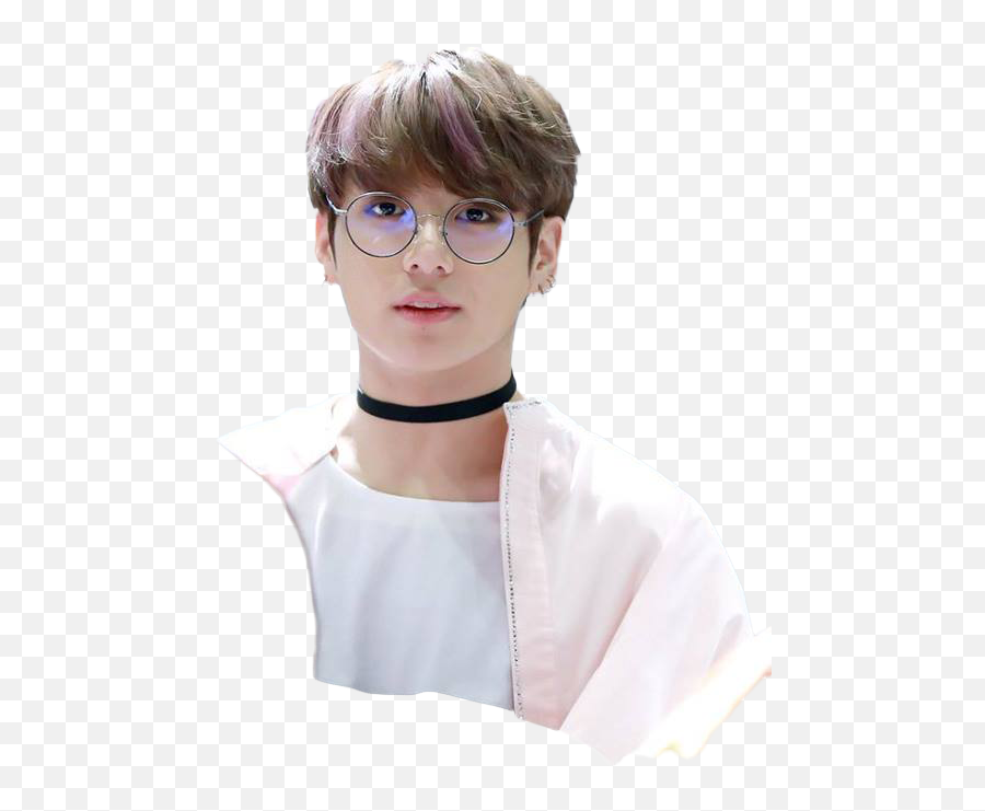 Download Kpop Run Bts Lost Sasaeng Fan Jungkook Clipart Png - Jungkook With Black Choker Emoji,Jungkook Emoji Bunny Bts Emojis