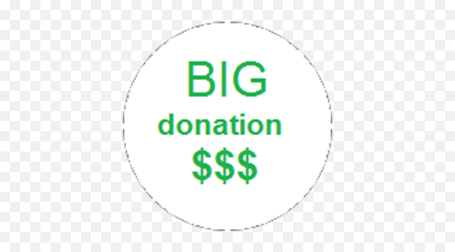Big donation - Roblox