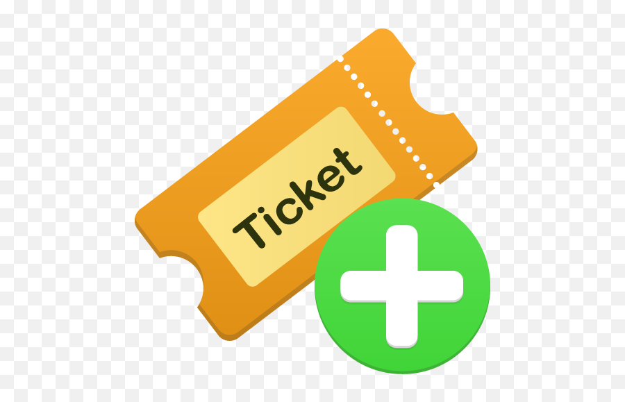 Ticket Add Icon - New Ticket Icon Emoji,Tickets Emoji