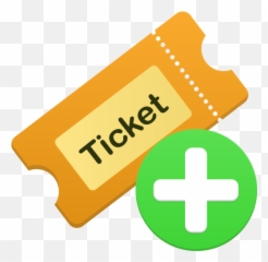 Ticket Add Icon - New Ticket Icon Emoji,Tickets Emoji