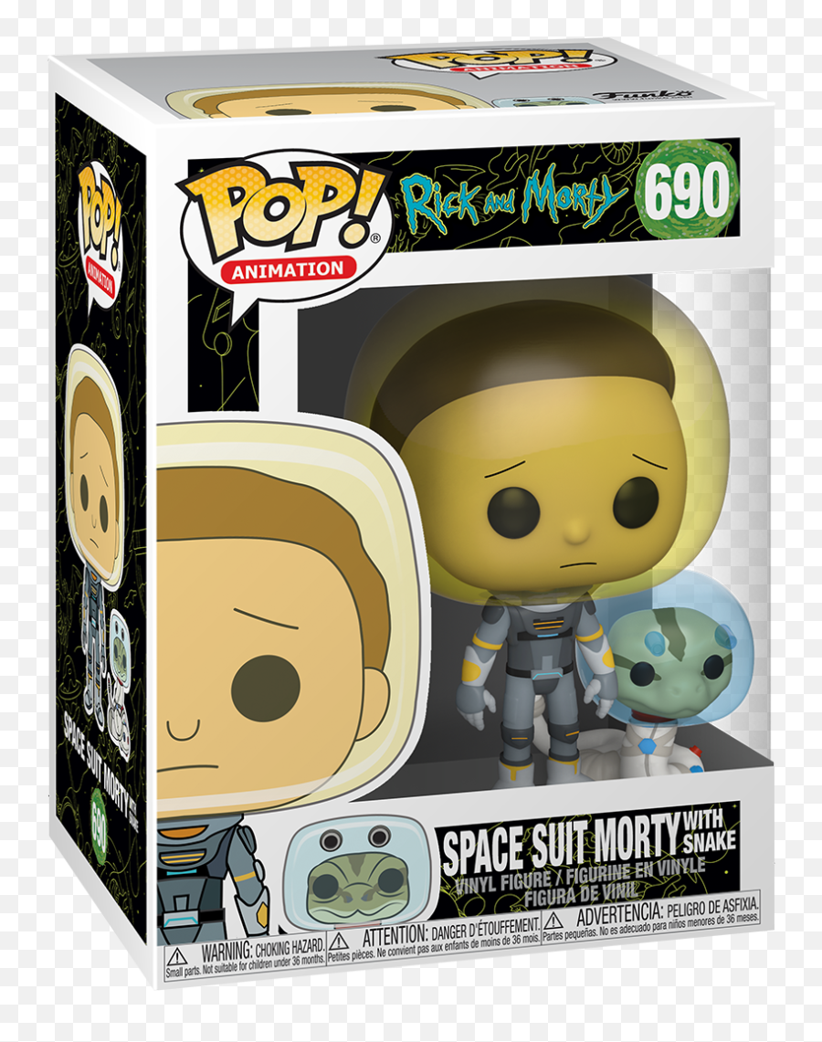 Funko Rick Morty Space Suit 2 Action - Funko Pop Morty Space Emoji,Bff Necklaces Emoji For 2 In Walmart