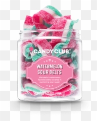 Watermelon Sour Belts - Candy Club Watermelon Sour Belts Emoji,Eae Emoticon