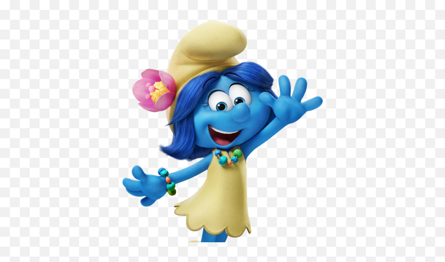 Smurf Blossomgallery Sony Pictures Animation Wiki Fandom - Smurf Girl Emoji,The Emoji Movie Wiki