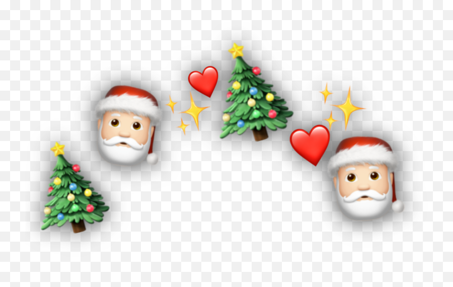 The Most Edited Holidays Picsart - Santa Claus Emoji,Holiday Emojis And Decorations Transparent Background