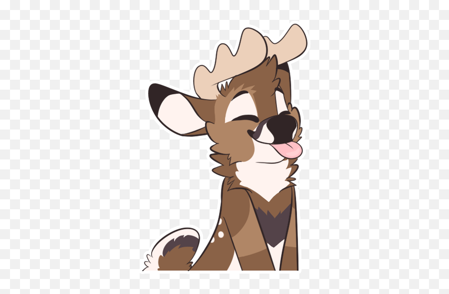 Download Png Memes Para Stickers Png U0026 Gif Base - Deer Furry Telegram Stickers Emoji,Sanic Emoji