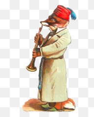 Emoji Cartoon Animal - Fox Victorian Illustration,Bagpipe Emoji