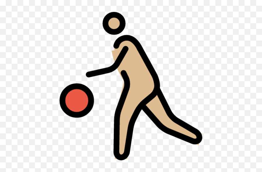 Medium - Persona Botando Una Pelota Emoji,Ball Emojis